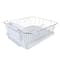 Kitchen Details White 3-Piece Chrome Dish Rack Set